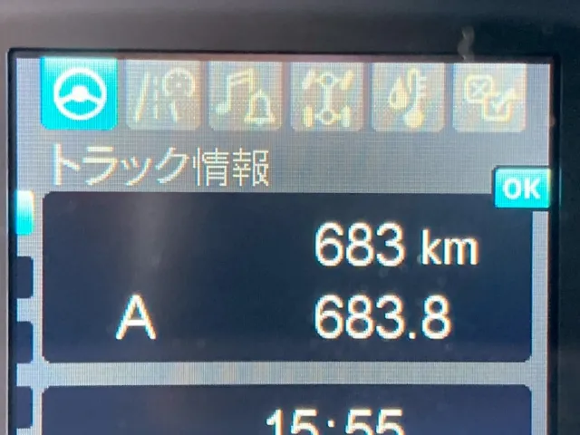 走行メータ|三菱 スーパーグレート 2KG-FS70HZの写真8