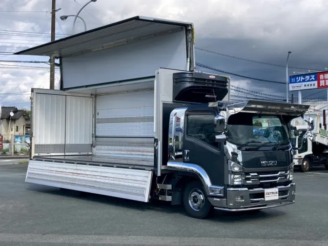 ウイング部はパネクト、アオリは断熱パネルです(断熱50㎜)|いすゞ フォワード 2PG-FSR90T2の写真2
