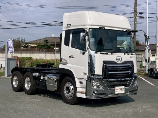 ホイールはアルミ製です。|UDトラックス  2DG-GW6ELHの写真2