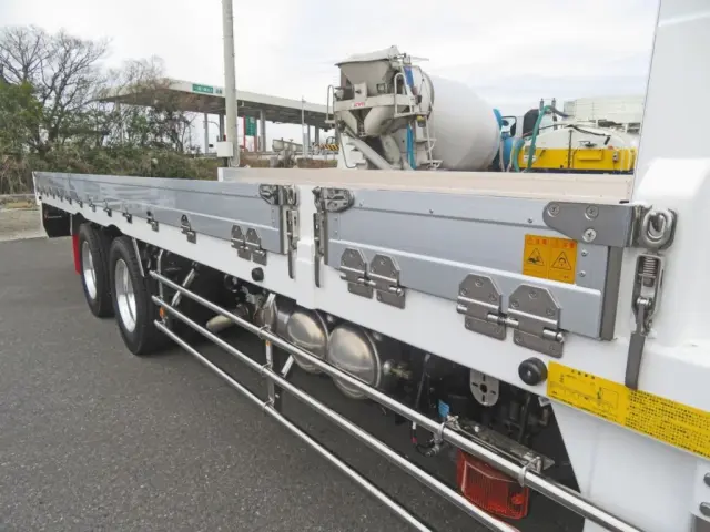 あおりロック・丁番はステンレス製です。|日野 レンジャー 2DG-GK2ABAの写真21