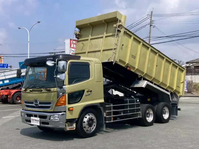 フロント周り、メッキパーツで飾っています。|日野 レンジャー LDG-GK8JKAAの写真1