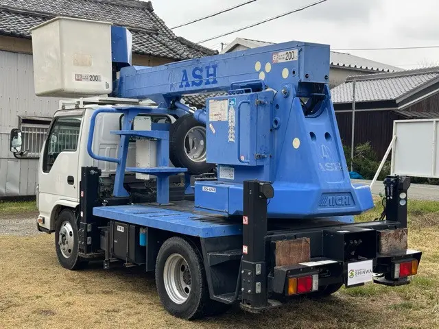 アイチコーポレーション・タダノ・新明和・極東・ユニック・ヒアブ・フジマイティー・フルハーフ・矢野特殊・前田製作所・エスマック・パブコ・東プレ|いすゞ エルフ TKG-NKR85N(2WD)の写真7