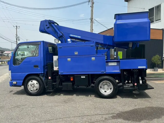 スカイマスター・スカイデッキ・スカイタワー・スカイボーイ・アームロール・アームフック・ロールオン・GP-X・GP-R・パワーゲート|いすゞ エルフ BKG-NKR85AN(2WD)の写真8