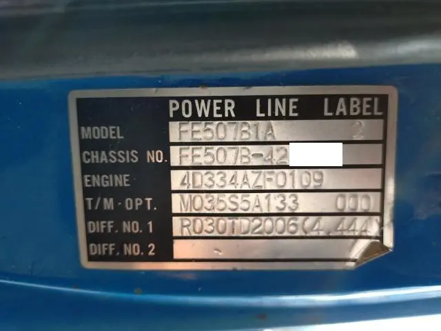 三菱 キャンター KC-FE507B(2WD)の写真35