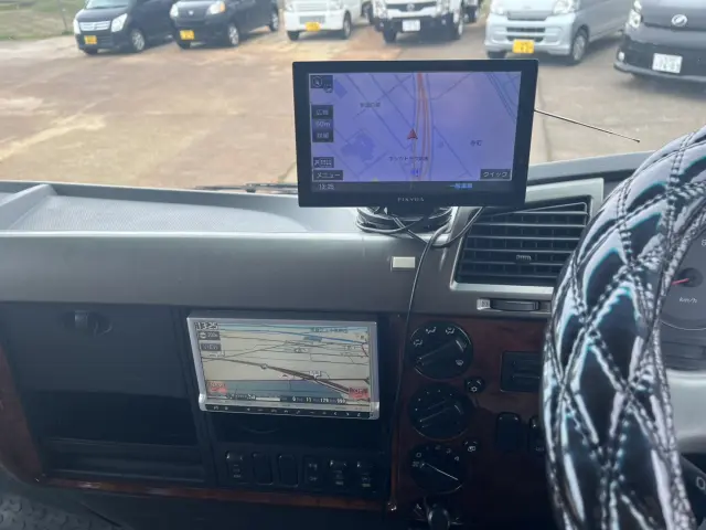 ナビ|三菱 ファイター PDG-FK61F(2WD)の写真25