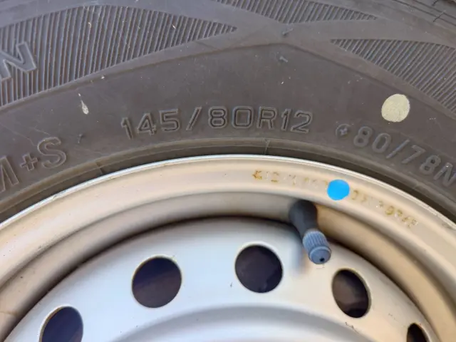 145/80R12|スズキ エブリイ HBD-DA17V(4WD)の写真10