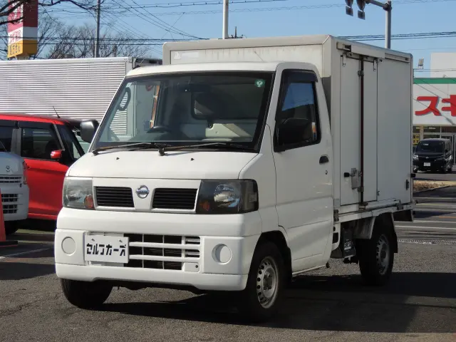 冷蔵冷凍車　修復歴無　冷凍機-5°設定　-6℃確認写真有　90度ドアストッパー付き　サイドドア|日産 クリッパートラック GBD-U71T(2WD)の写真1