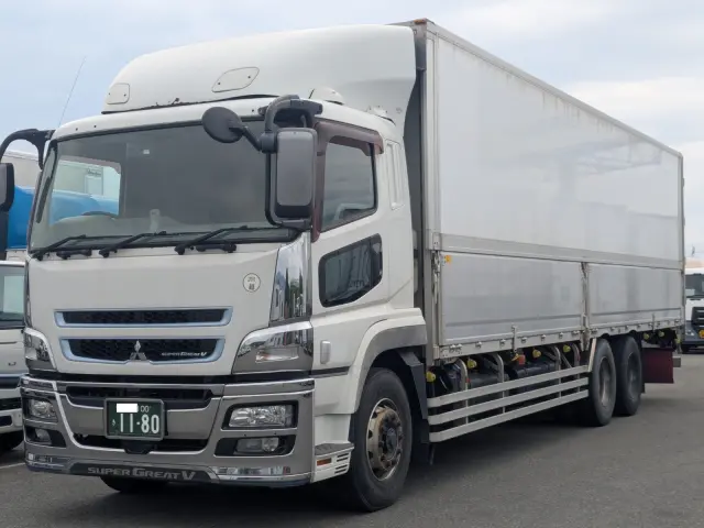 三菱 スーパーグレート QPG-FU64VZ(6x2)の写真1