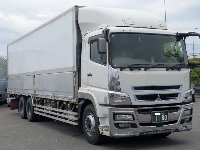 三菱 スーパーグレート QPG-FU64VZ(6x2)の写真2
