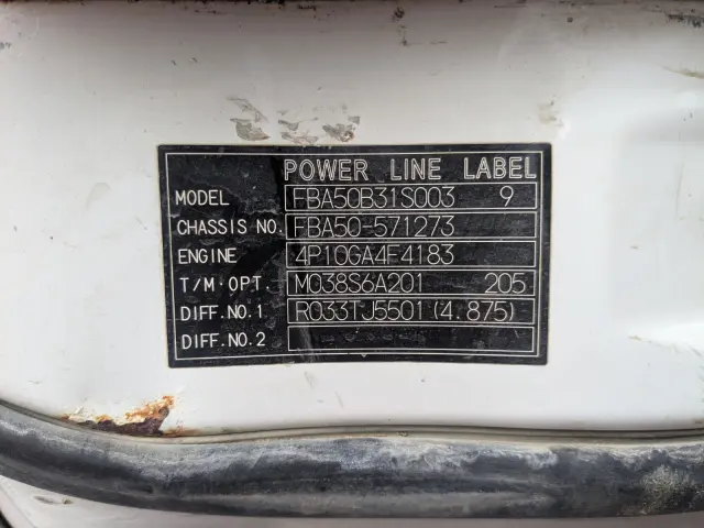三菱 キャンター TPG-FBA50(2WD)の写真2