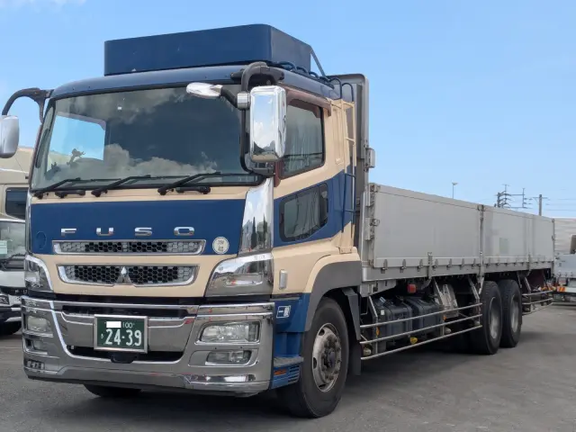 三菱 スーパーグレート QKG-FU54VZ(6x2)の写真1
