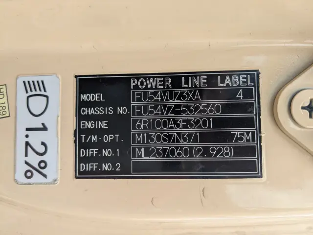 三菱 スーパーグレート QKG-FU54VZ(6x2)の写真41