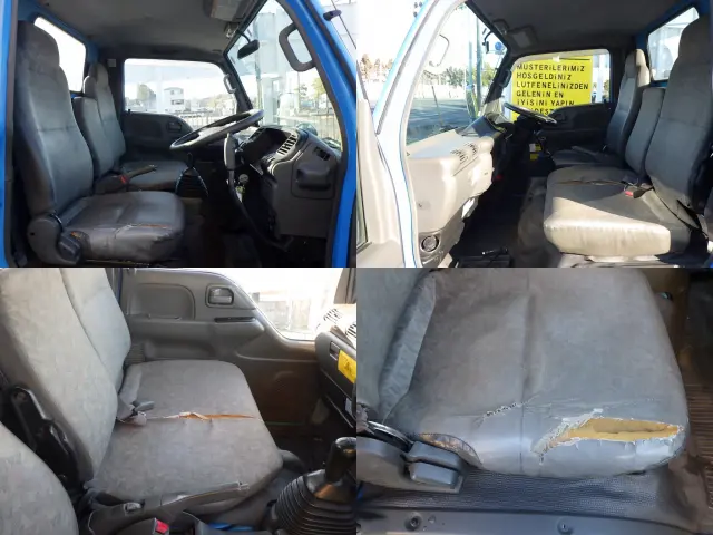 シートキレ・タイヤ溝小・キャブルーフ塗装剥がれあり|いすゞ エルフ KR-NKR81ED(2WD)の写真15